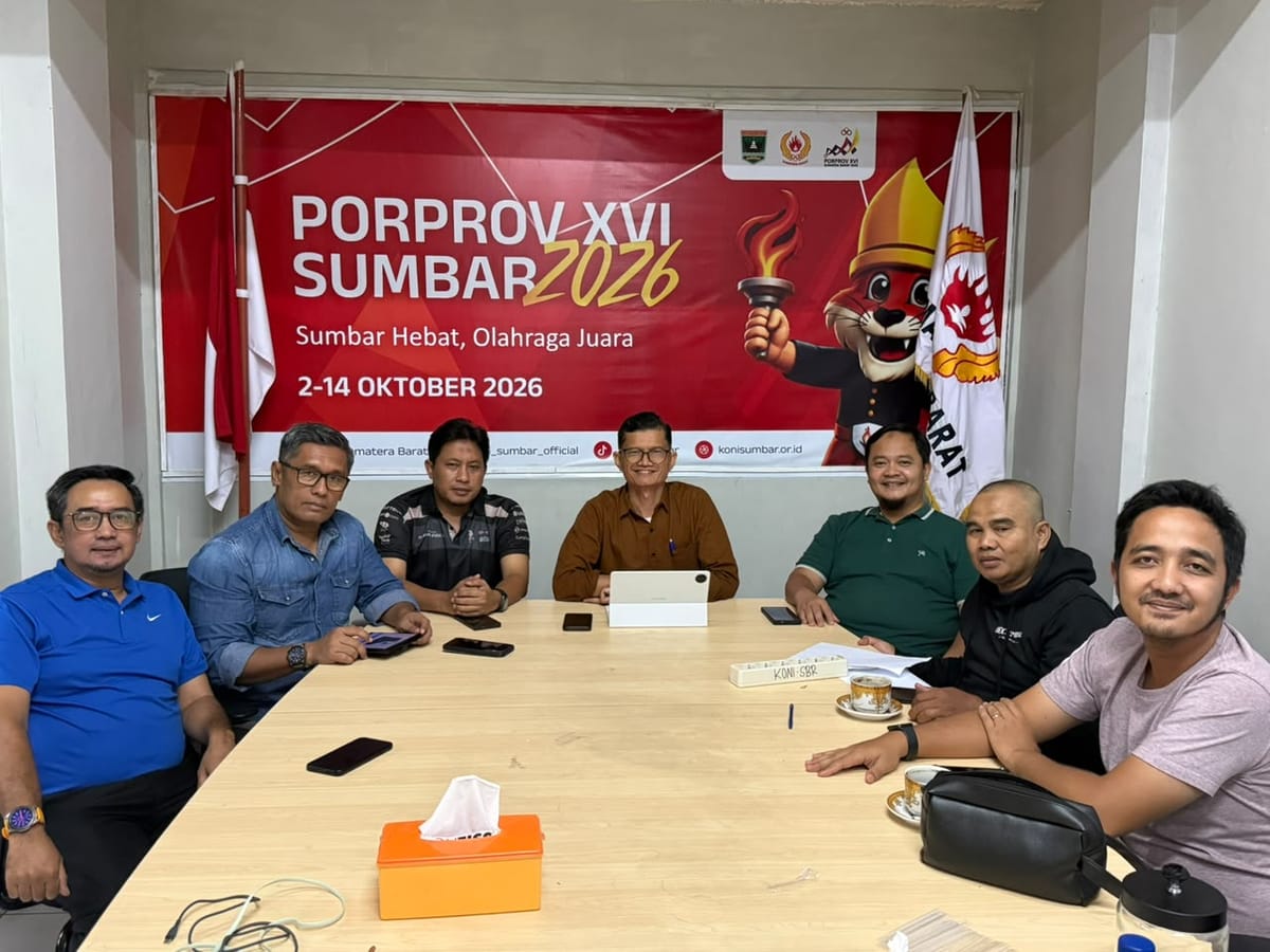 19 Kontingen Kabupaten/Kota Se-Sumbar Resmi Terdaftar Ikut Porprov XVI 2026
