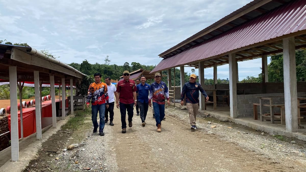 Tinjau Venue Porprov di Peridon Siap Maju, Pemkab Pasbar Pastikan Kesiapan Capai 85 Persen