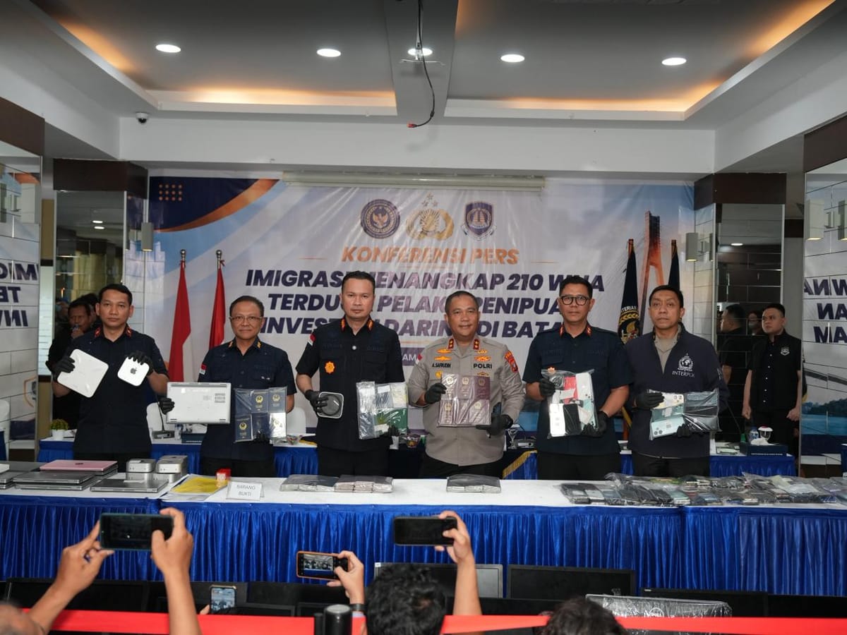 31 WNA Malaysia dan Taiwan Ditangkap di Pontianak Terkait Scamming