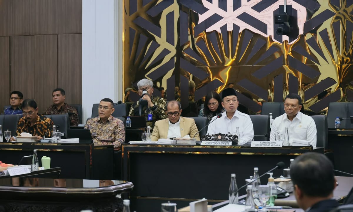 Pembahasan Tingkat I RUU Pengaturan Reforma Agraria Disepakati Lanjut ke Paripurna