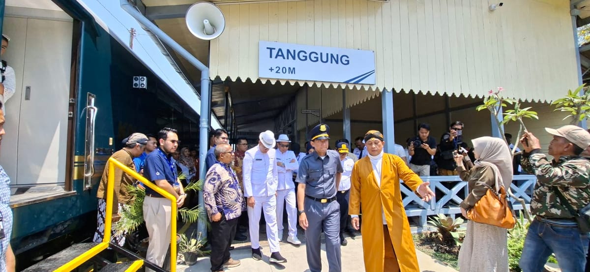 KAI Rayakan HUT ke-81 dengan Heritage Ride, Stasiun Tanggung Jadi Penanda Sejarah