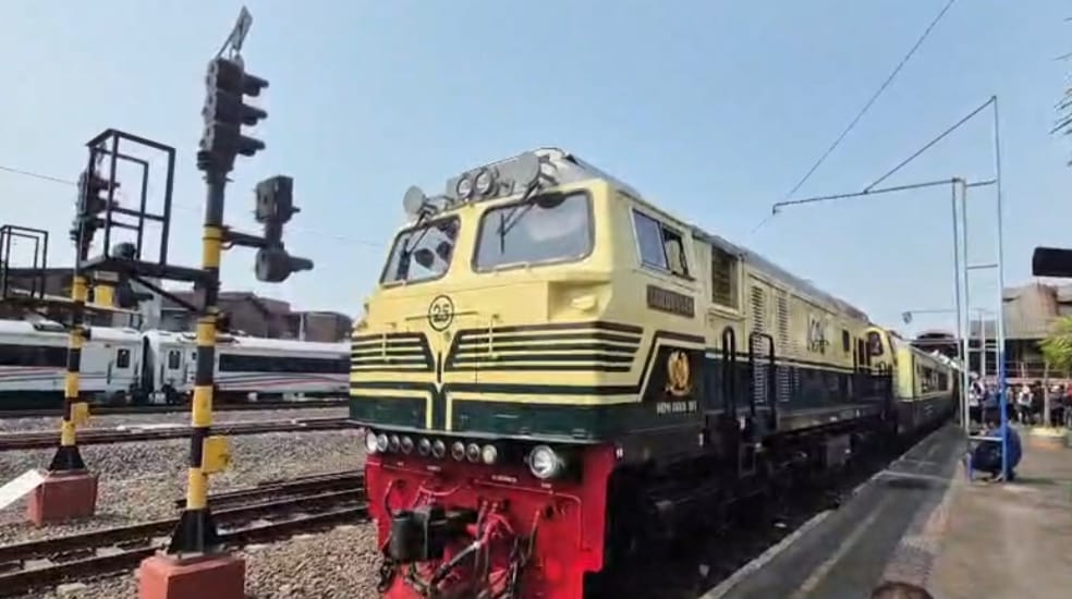 KA Argo Merbabu Bawa Penumpang Menyusuri Jejak Kereta Tempo Dulu
