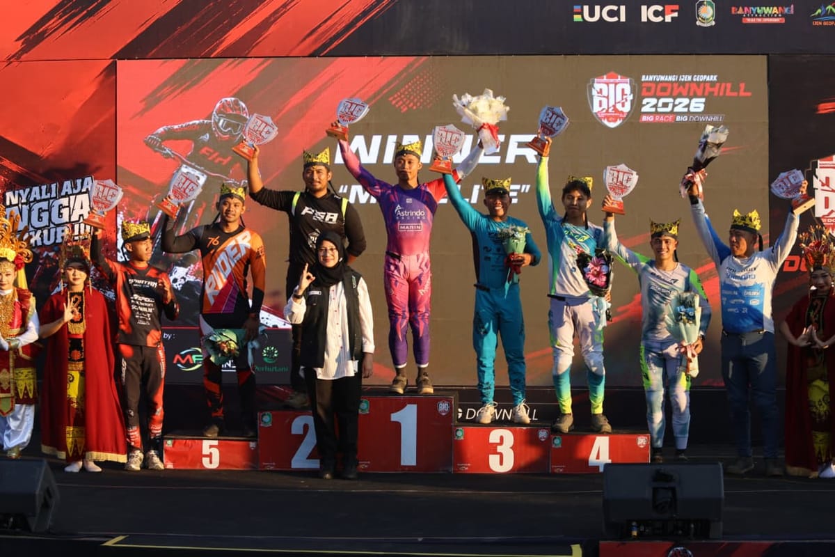UCI Hongkong: Downhill Banyuwangi Paling Berkesan dari Berbagai Kejuaraan Downhill