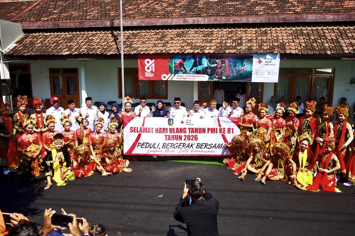 Beragam Aksi Sosial Warnai HUT ke-81 PMI Banyuwangi