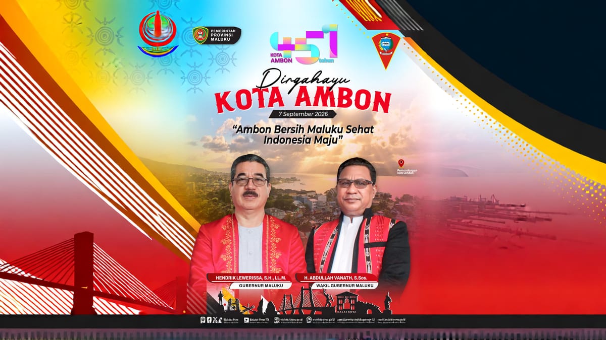 HUT Ke - 451 Kota Ambon