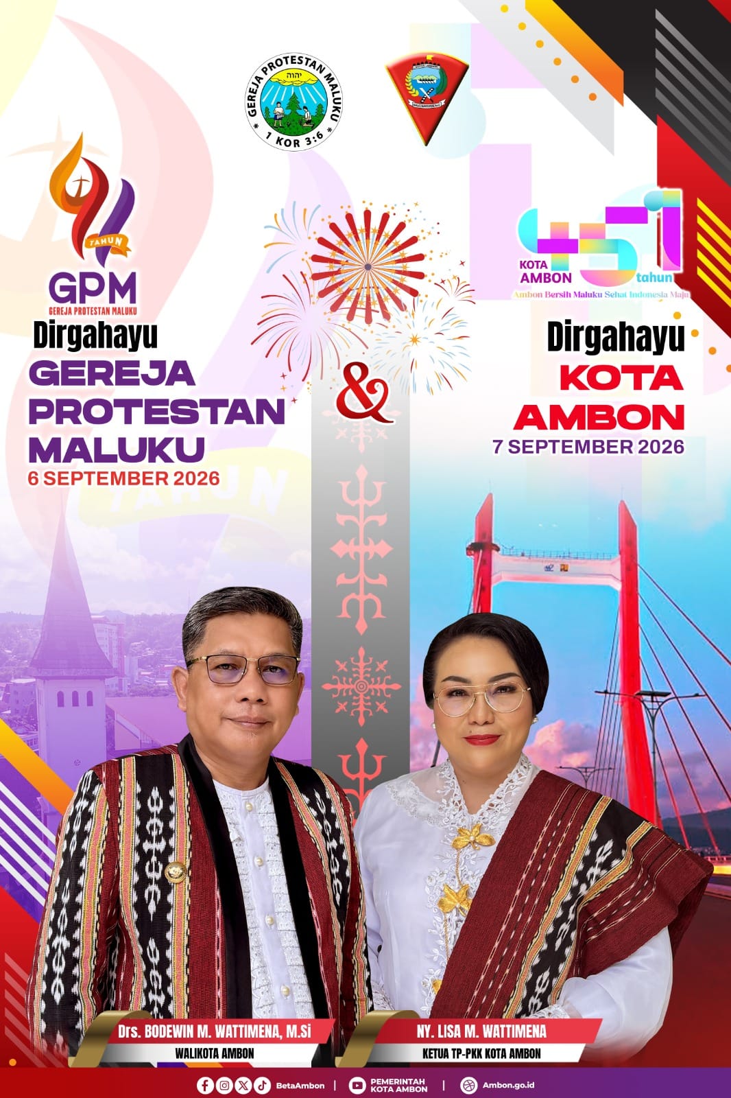 HUT Ke-91 Gereja Protestan Maluku