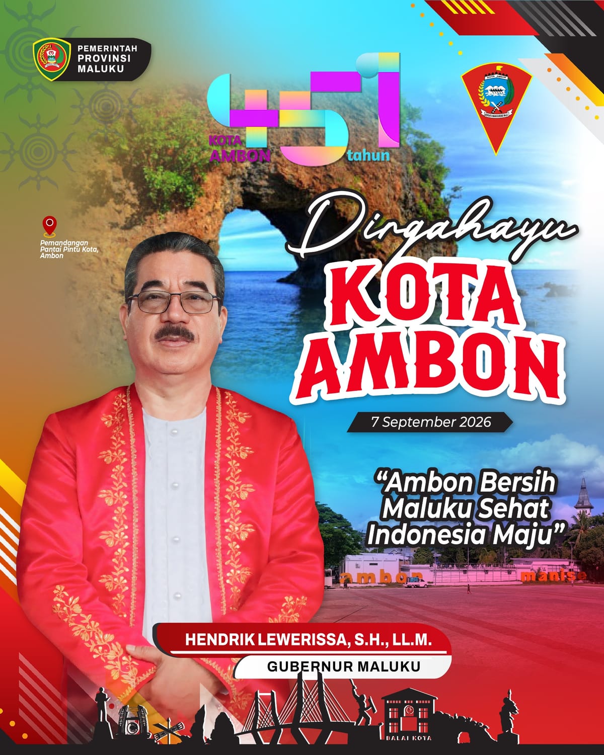 HUT Ke-91 Kota Ambon