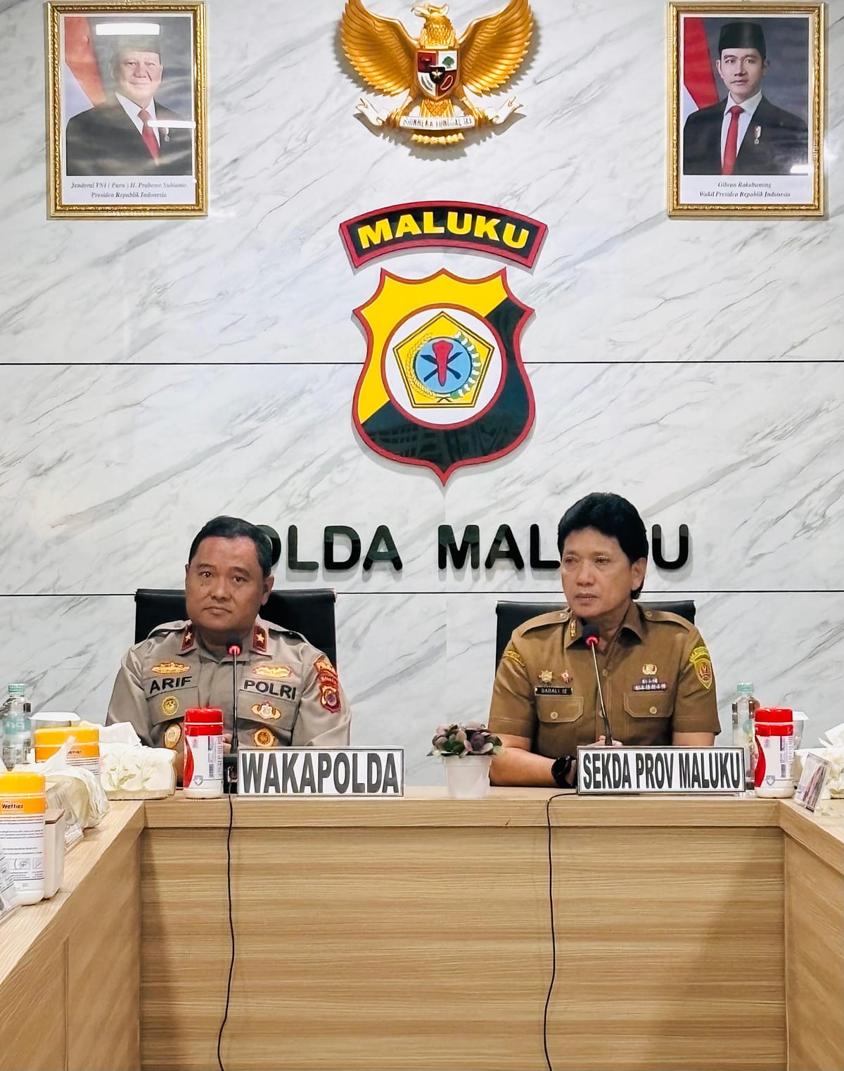 Maluku Siaga Abu Vulkanik, Pemprov dan Polda Bergerak Antisipasi Gangguan Penerbangan hingga Kesehatan Warga