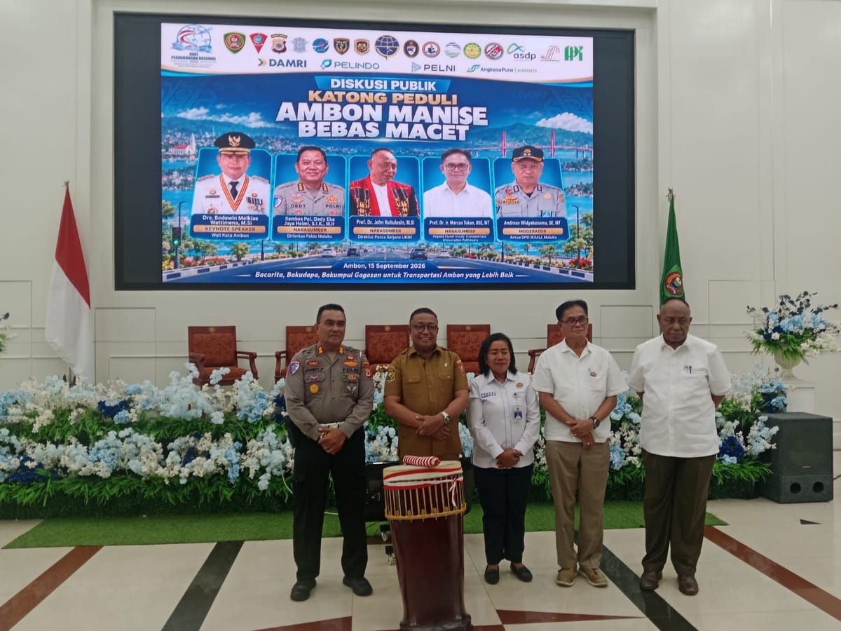 Sekot Ambon: Atasi Kemacetan Butuh Sinergi Lintas Sektor