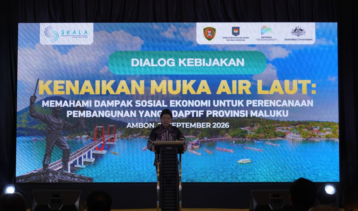 49 Ribu Warga Maluku Berpotensi Terdampak Kenaikan Muka Air Laut