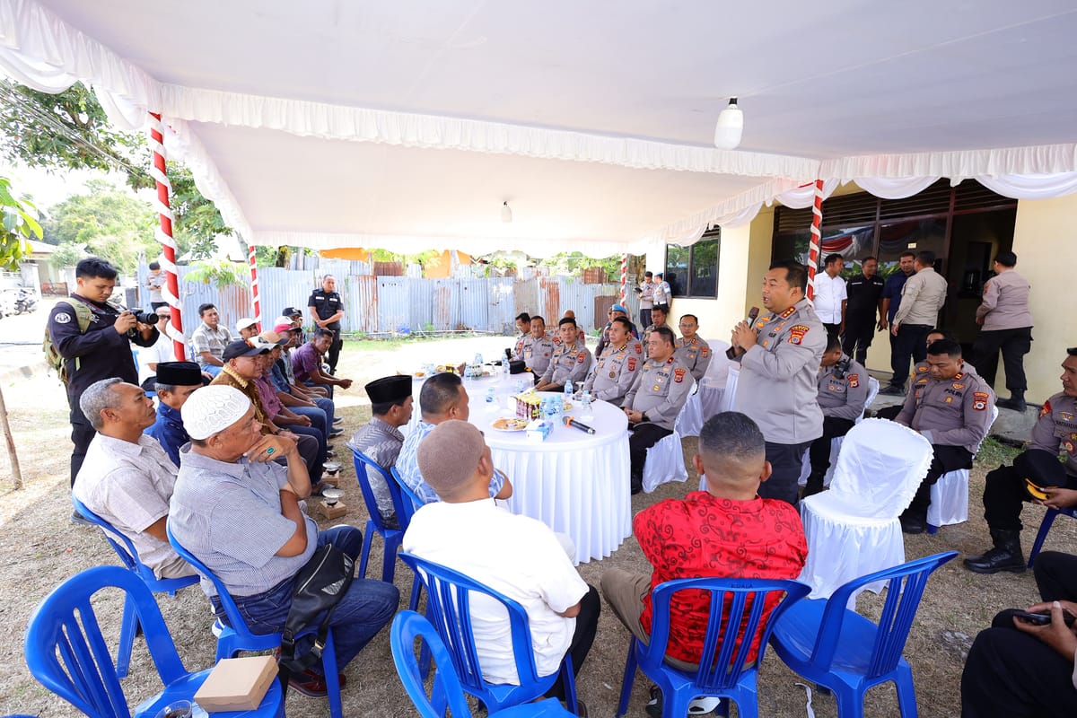 Miras Disorot, Polda Maluku Minta Warga Liang Jadi Garda Kamtibmas