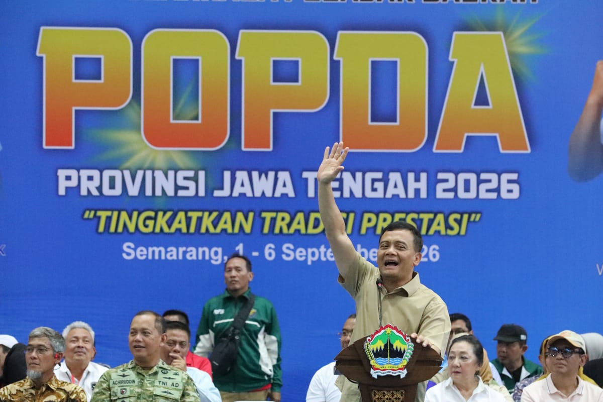 Popda Jateng Resmi Bergulir, Ribuan Atlet Muda Asah Kemampuan Kejar Prestasi Tertinggi