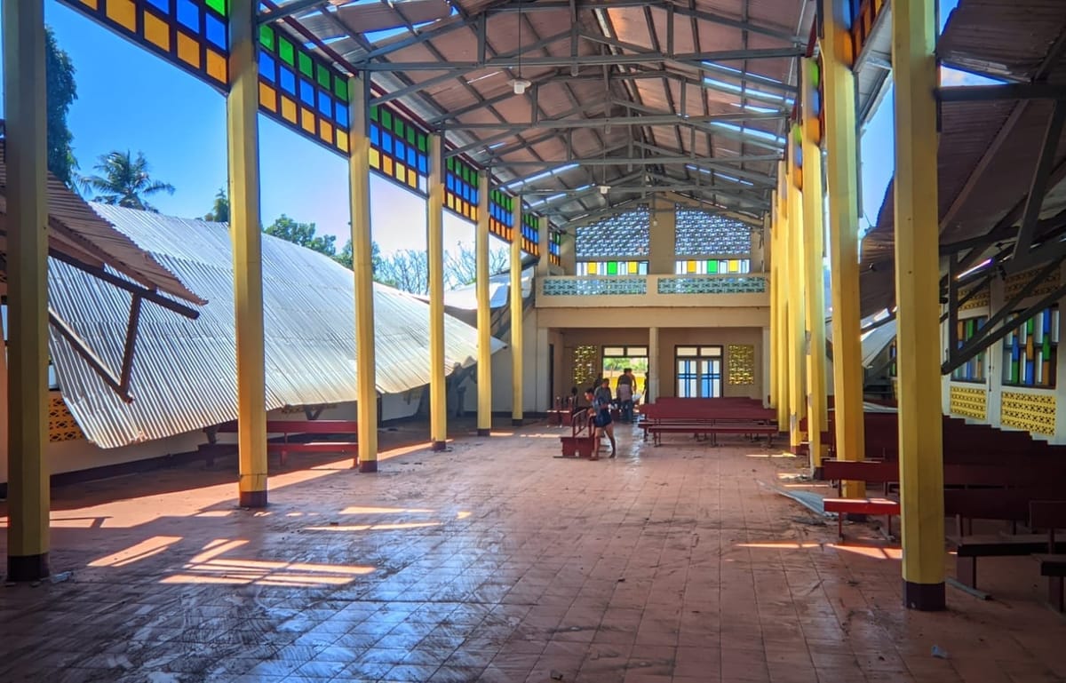 Rumah Ibadah Terdampak Gempa Flores Mulai Dibongkar