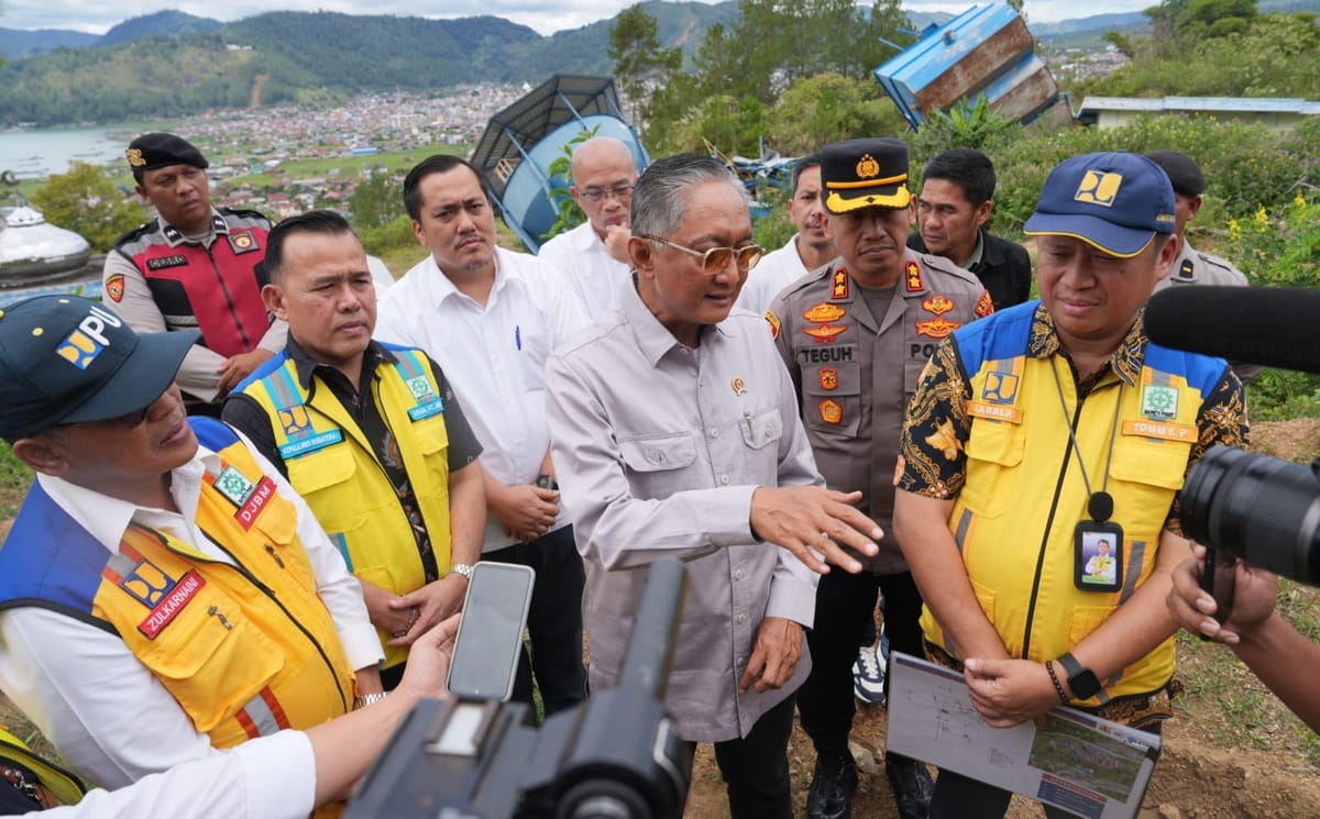 Menteri PU Percepat Pembangunan SPAM Origon dengan Kapasitas Lebih Besar
