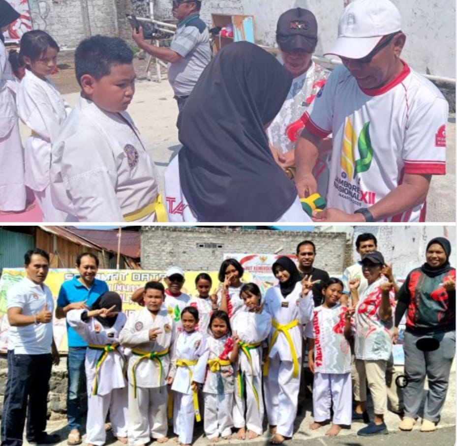 Sultan Baabullah Taekwondo Club Ternate Gelar Gashuku Setelah Ujian Kenaikan Sabuk