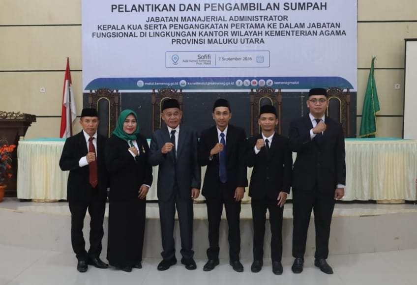 Kakanwil Kemenag Maluku Utara Ingatkan KUA Hindari Pungutan di Luar Aturan