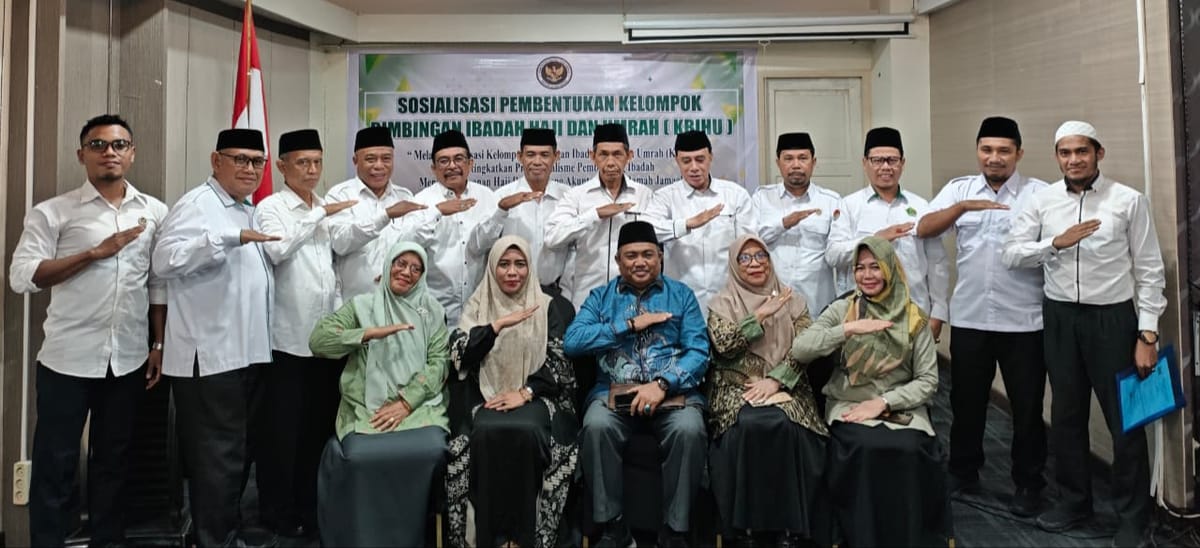 Kanwil Kementerian Haji dan Umrah Malut Gelar Sosialisasi Pembentukan Kelompok Bimbingan Ibadah Haji dan Umrah