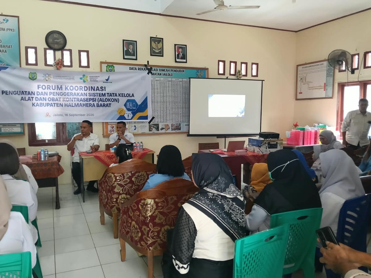 Forum Koordinasi Penguatan dan Penggerakan Sistem Tata Kelola ALOKON Perkuat Tata Kelola ALOKON di Halmahera Barat