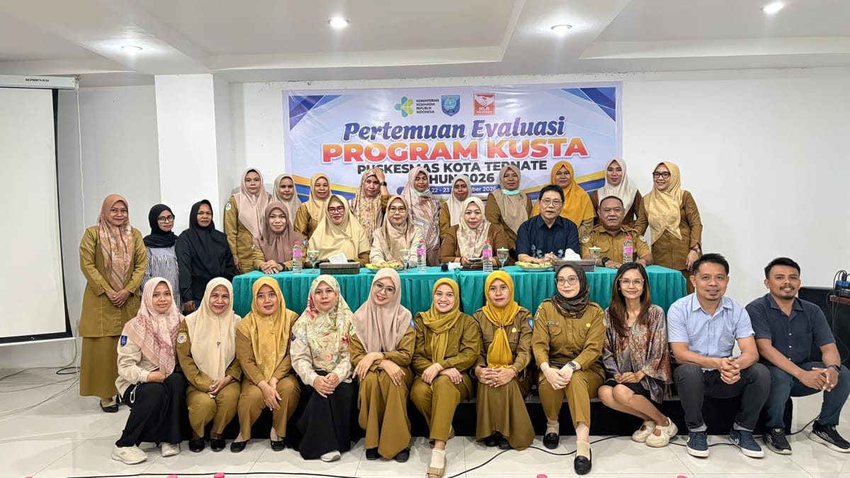 Tingkatkan Penanganan Kusta Dinas Kesehatan Kota Ternate Lakukan Pertemuan Evaluasi