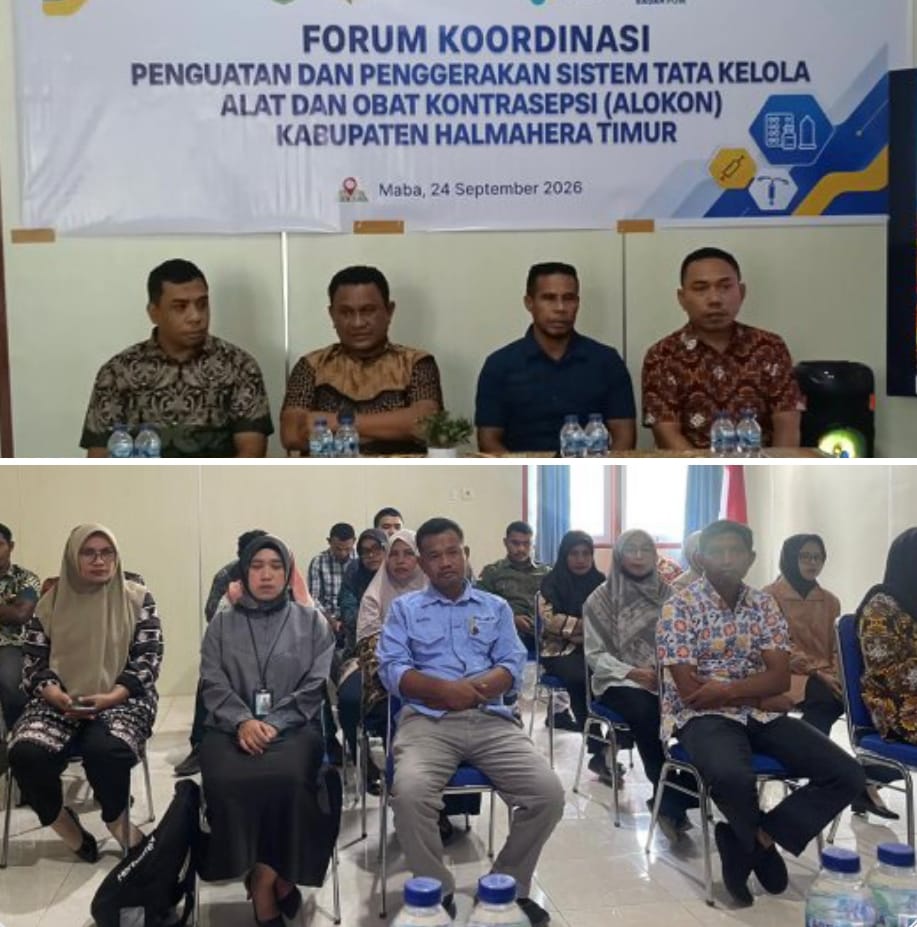 Kemendukbangga/ BKKBN Malut Pastikan Ketersediaan dan Perkuat Tata Kelola Alokon di Halmahera Timur