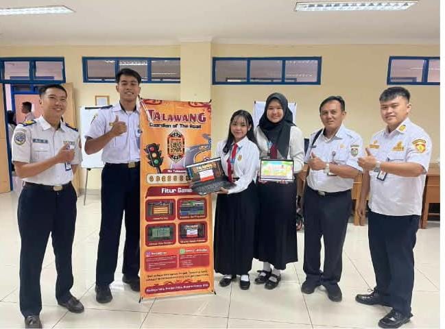Ribka Juara Nasional Pelajar Pelopor Keselamatan Lalu Lintas dan Angkutan Jalan
