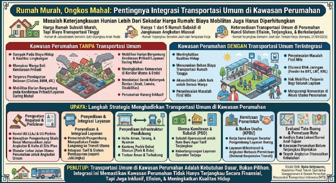 Integrasi Transportasi Umum, Dorong Mobilitas Perkotaan yang Efisien dan Berkelanjutan