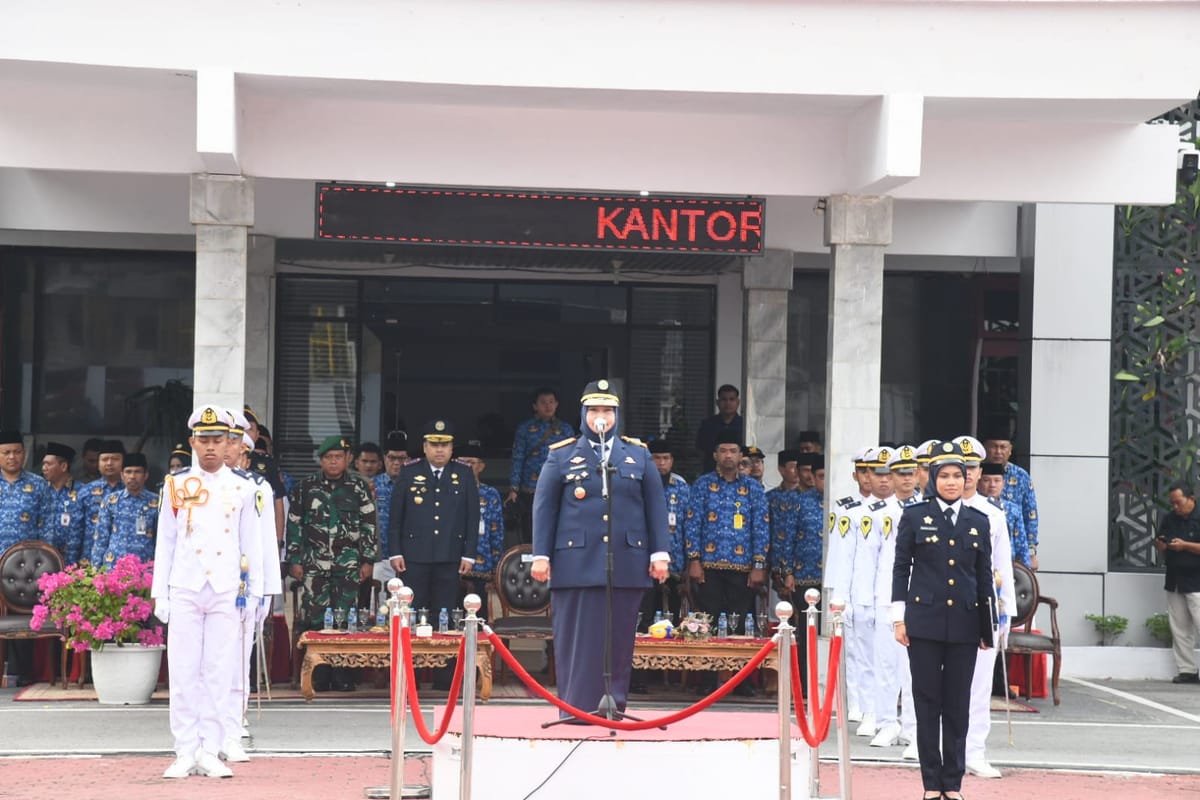 Bupati Hj. Kasmarni Pimpin Upacara Harhubnas 2026, Tekankan Pentingnya Keselamatan Transportasi