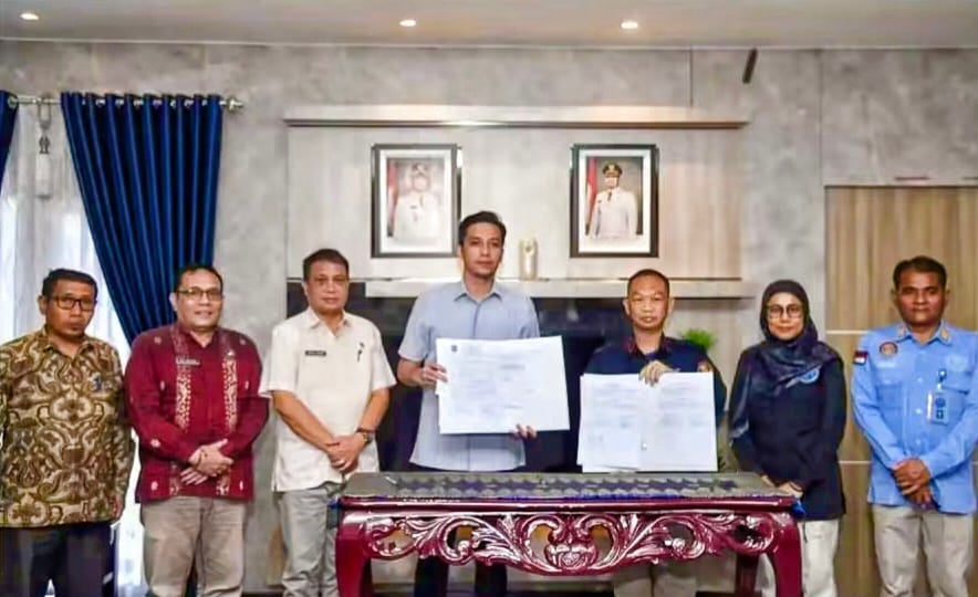 Pemko Sawahlunto Hibahkan 0,40 Hektare Tanah untuk Pembangunan Kantor BNNK