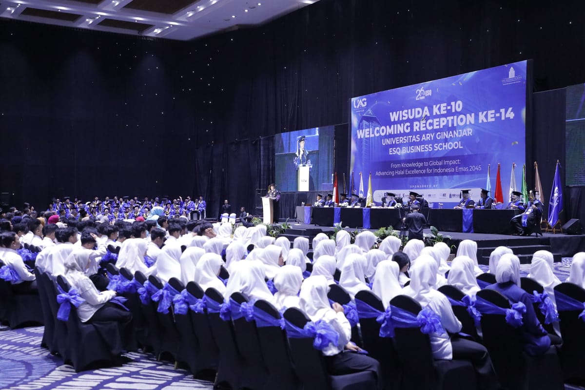 62,5 % Lulusan Universitas Ary Ginanjar Sudah Bekerja Sebelum Wisuda
