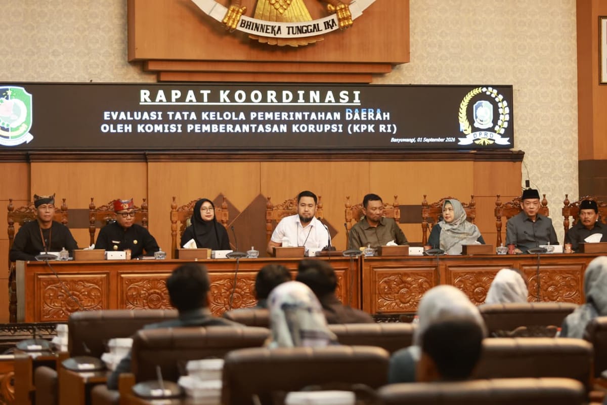 KPK Nilai Banyuwangi Paling Cepat Tindak Lanjuti Rekomendasi