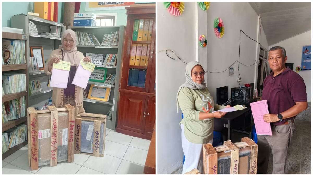 Sawahlunto Dapat Penguatan Literasi, 6 Perpustakaan Desa/Kelurahan Terima Bantuan Komputer dan Ribuan Buku dari Perpusnas RI