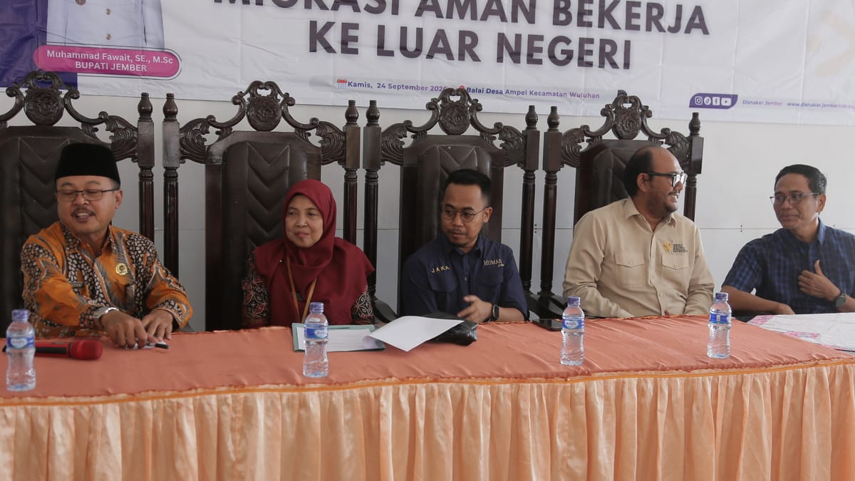 Disnaker Jember Jatim Sosialisasi Migrasi Aman Bekerja ke Luar Negeri