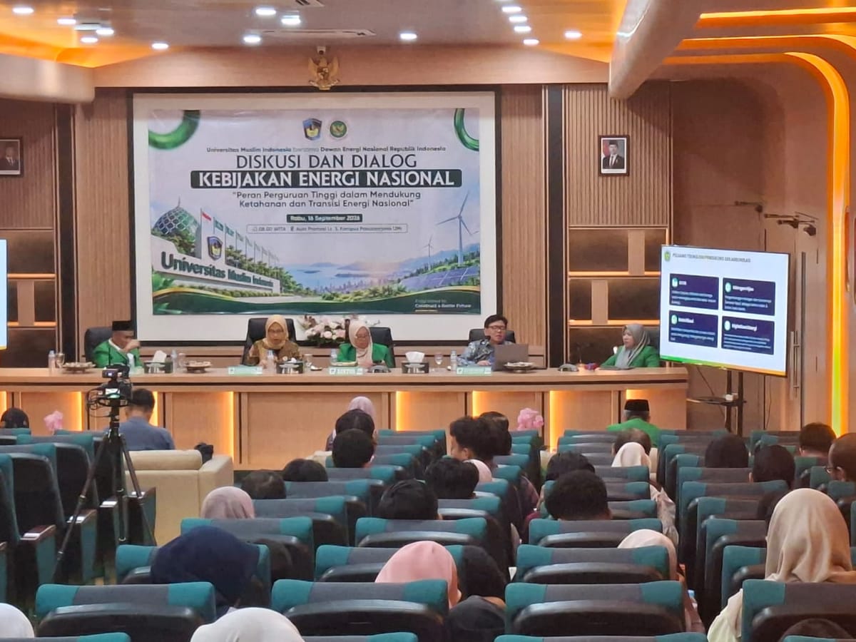 UMI Makassar dan DEN RI Laksanakan Diskusi dan Dialog tentang Kebijakan Energi Nasional