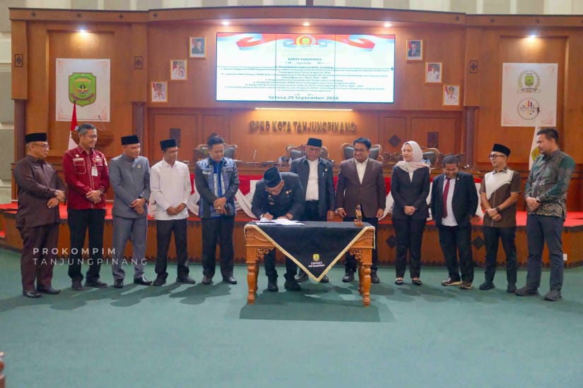 DPRD Sahkan APBD Perubahan Kota Tanjungpinang tahun Anggaran 2026