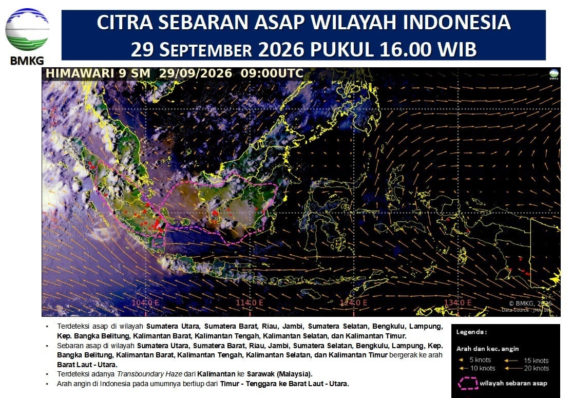Kabut Asap Belum Aman, Tanjungpinang Kembali Alihkan Sekolah ke Belajar dari Rumah