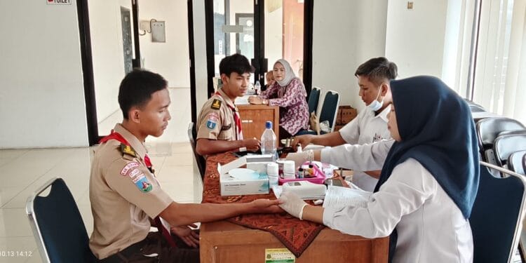 Kolaborasi Lintas Unsur Perluas Aksi Sosial Gerakan Pramuka dalam Aksi Donor Darah