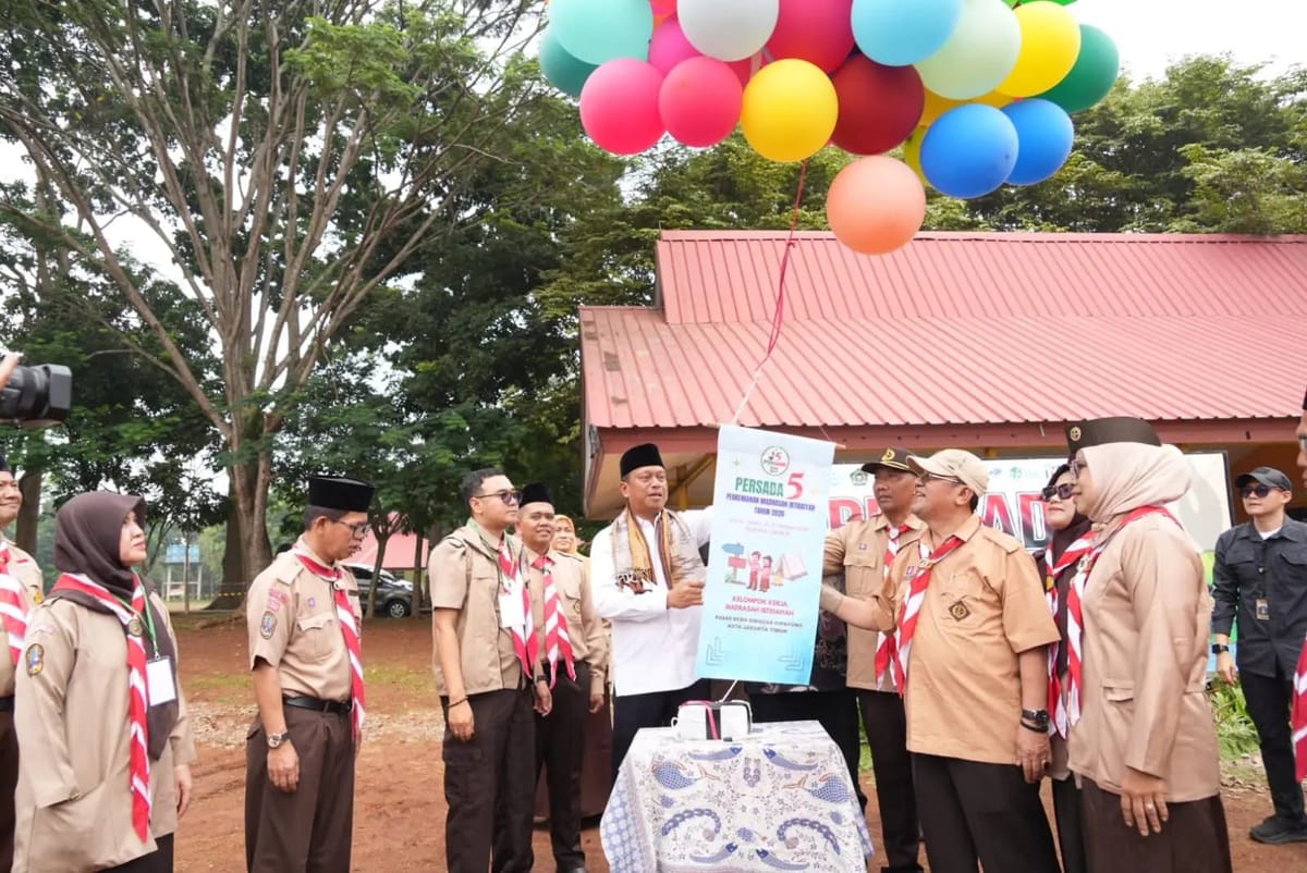 470 Pramuka Penggalang Ikuti Persada V di Buperta Cibubur