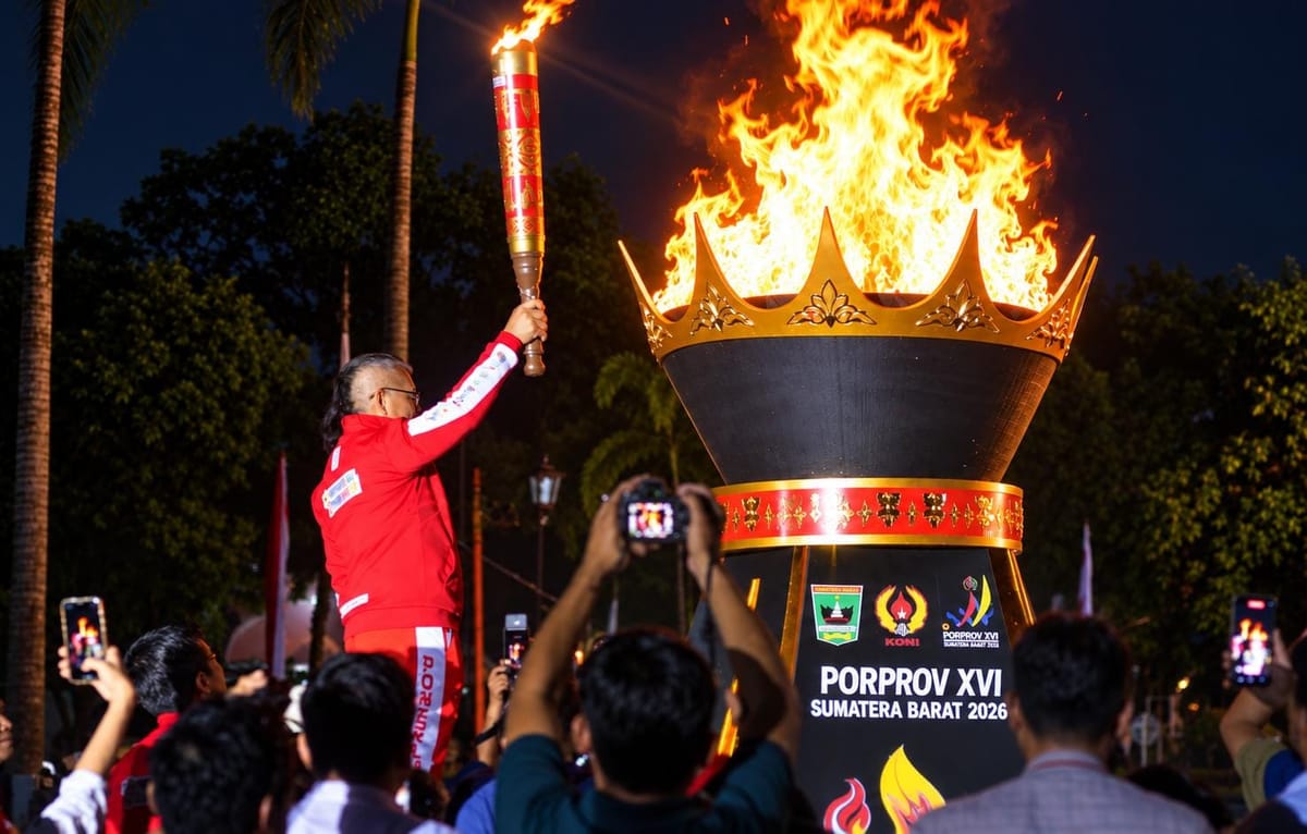Porprov XVI Sumbar 2026 Ditabuh, Gubernur Mahyeldi: Ajang Prestasi, Hiburan dan UMKM