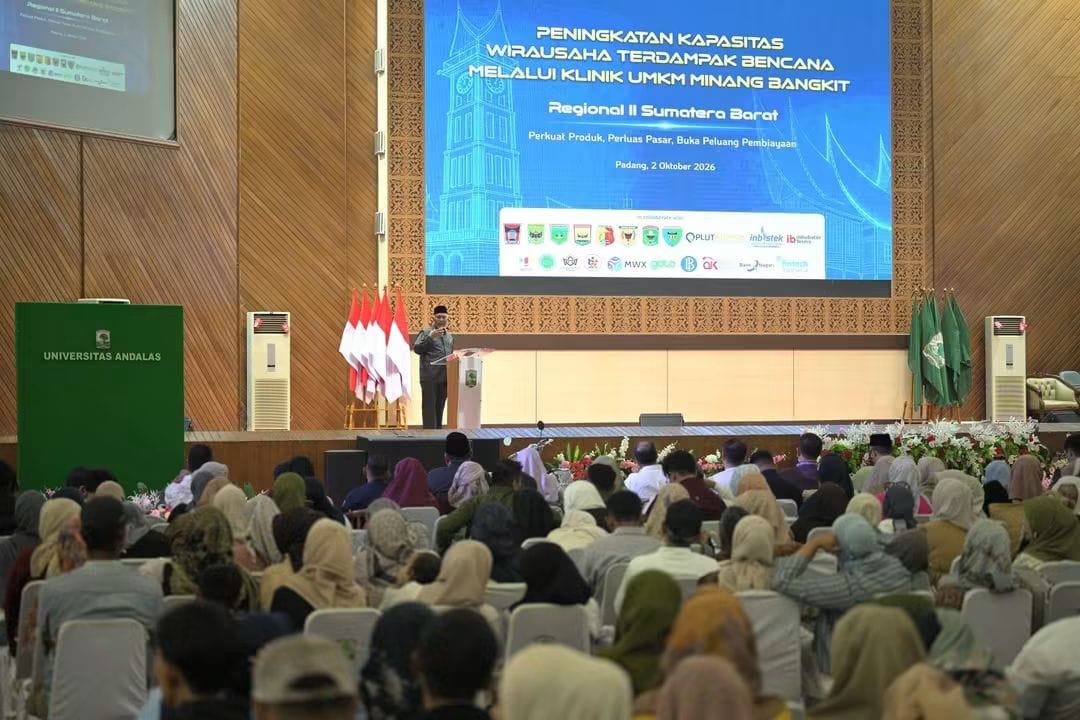 Dana Sebesar Rp115 Miliar Disiapkan untuk Pulihkan 38.000 UMKM Terdampak Bencana di Sumbar