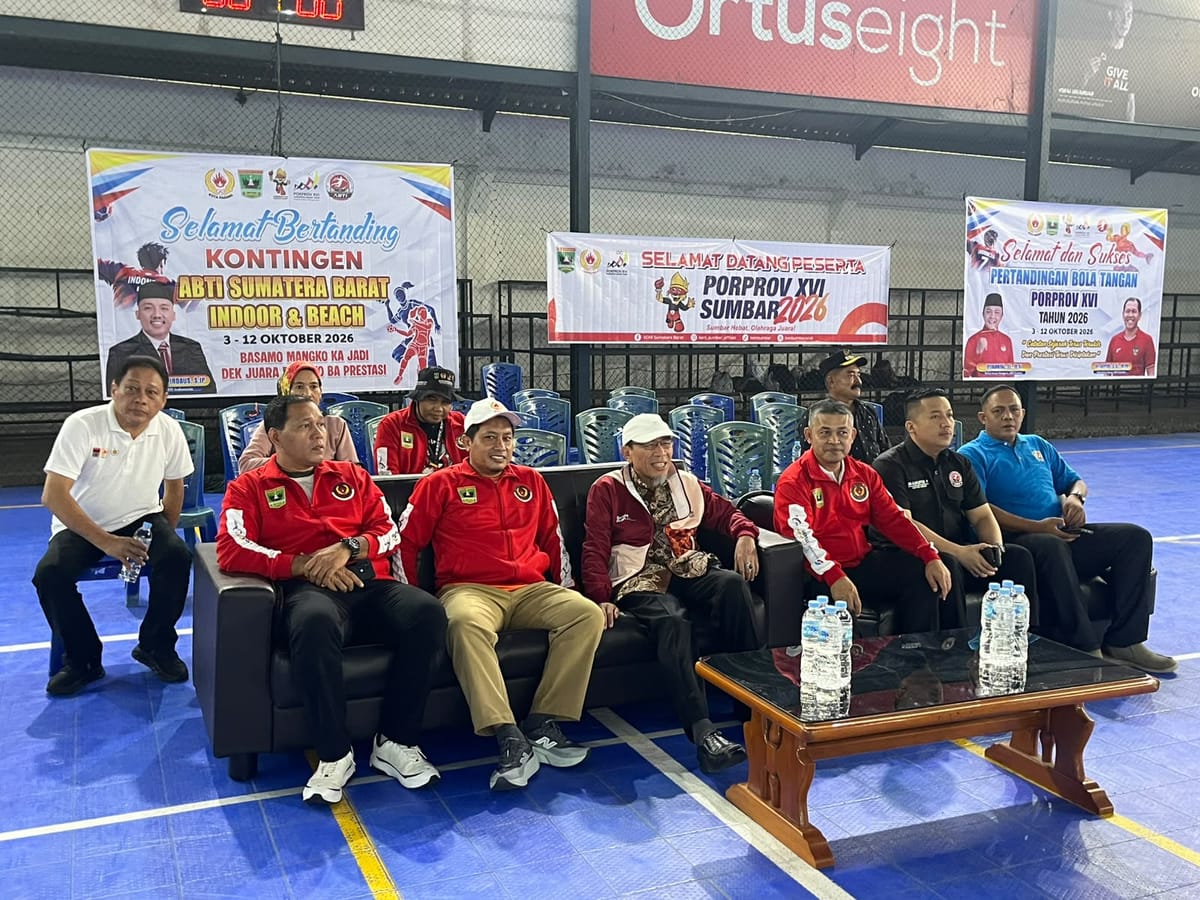 Pembukaan Pertandingan Cabor Bola Tangan Berlangsung Semarak, Kota Padang Siapkan Bonus Istimewa