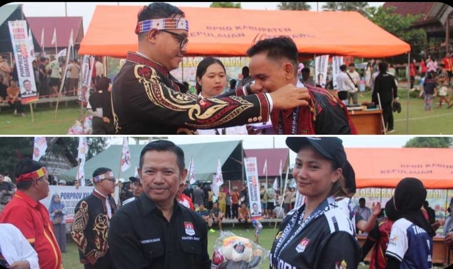 Kota Padang Borong Dua Emas Cabor Kabaddi Porprov XVI Sumbar di Mentawai