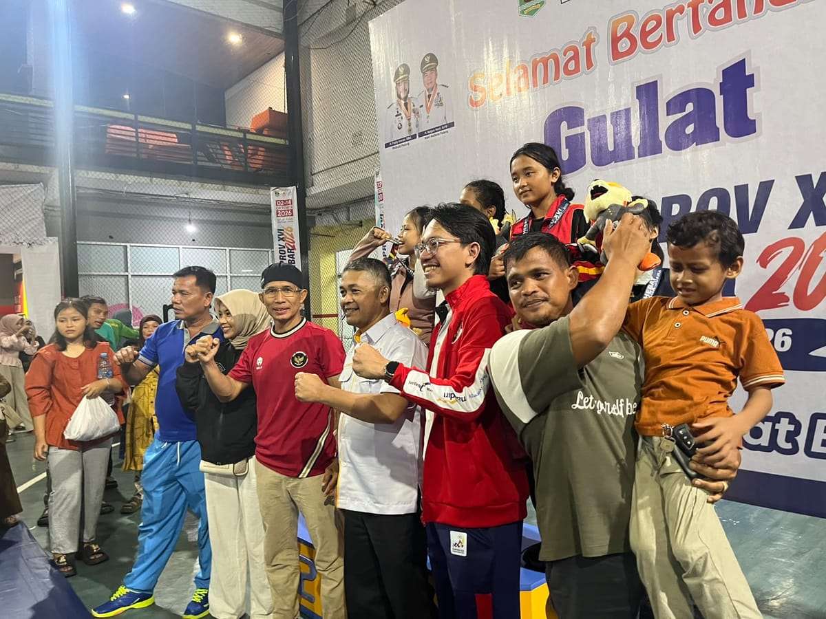 Gairah Pembinaan Gulat Sumbar Bangkit Lagi di Porprov XVI, Bibit Potensial Siap Orbit