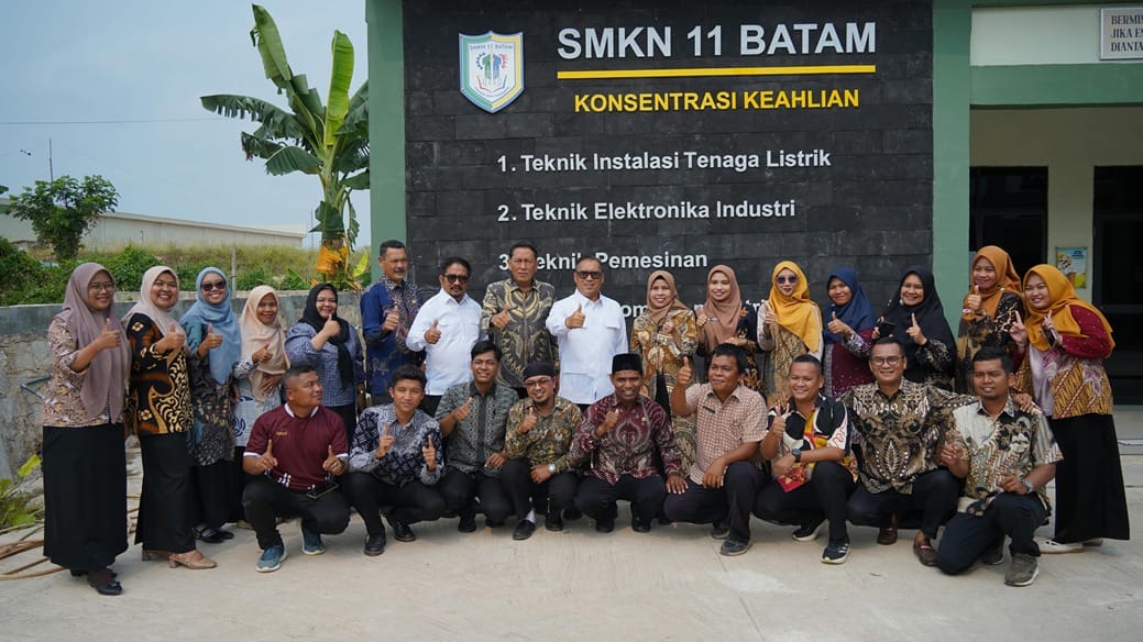 Wagub Kepri Nilai: SMK Negeri 11 Batam Bijak dalam Memanfaatkan Teknologi