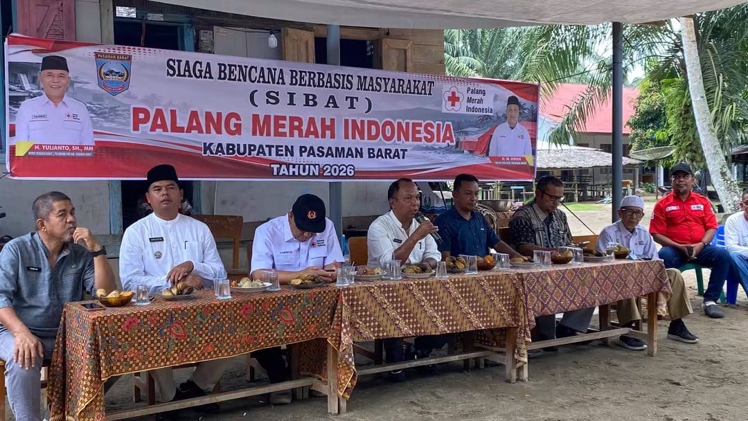 PMI Pasbar Perkuat Kesiapsiagaan Bencana Berbasis Masyarakat