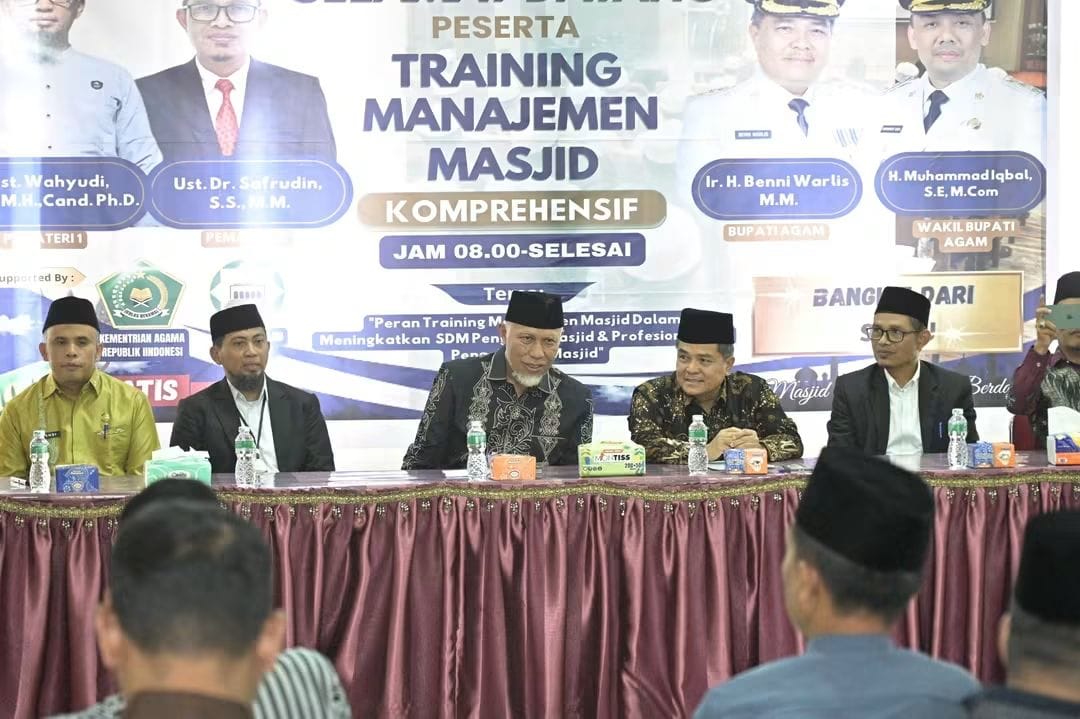 Gubernur Sumbar: Kemakmuran Masjid Harus Berdampak pada Kesejahteraan Masyarakat