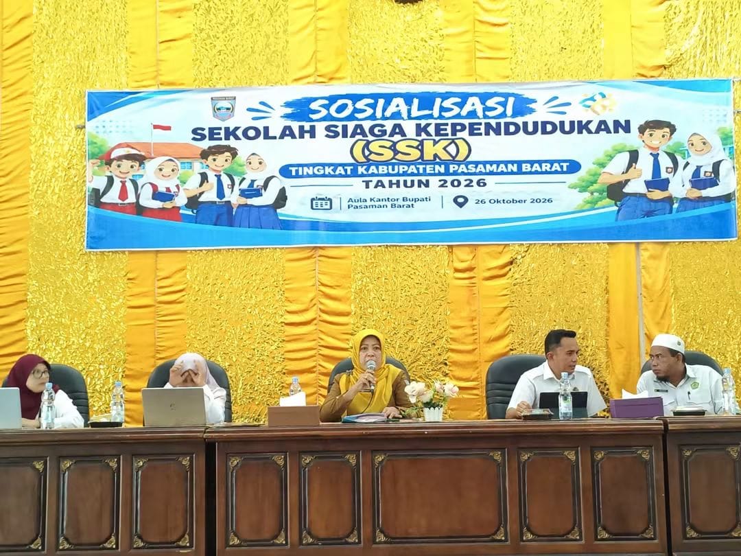 Pemkab Pasaman Barat Perkuat Pendidikan Kependudukan melalui Program SSK