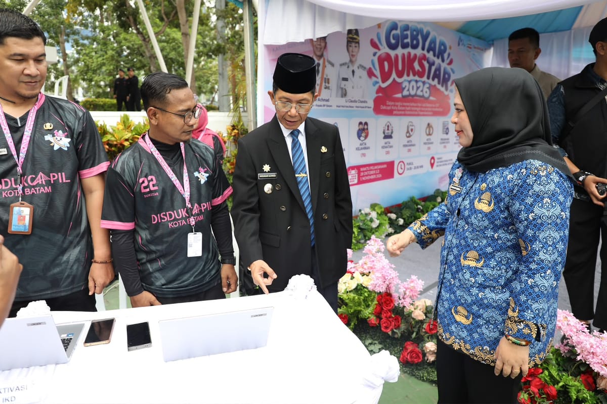 Pemko Batam Luncurkan Dukstar Pelayanan  Kependudukan Lebih Dekat ke Warga