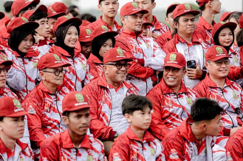 Pemko Tanjungpinang Lepas Kontingen Ikut Berlaga pada Proprov Kepri VI tahun 2026