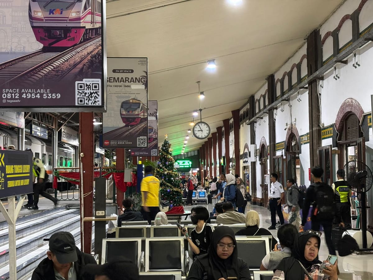 Pelanggan KAI Daop 4 Semarang Tembus 10,9 Juta hingga September 2026