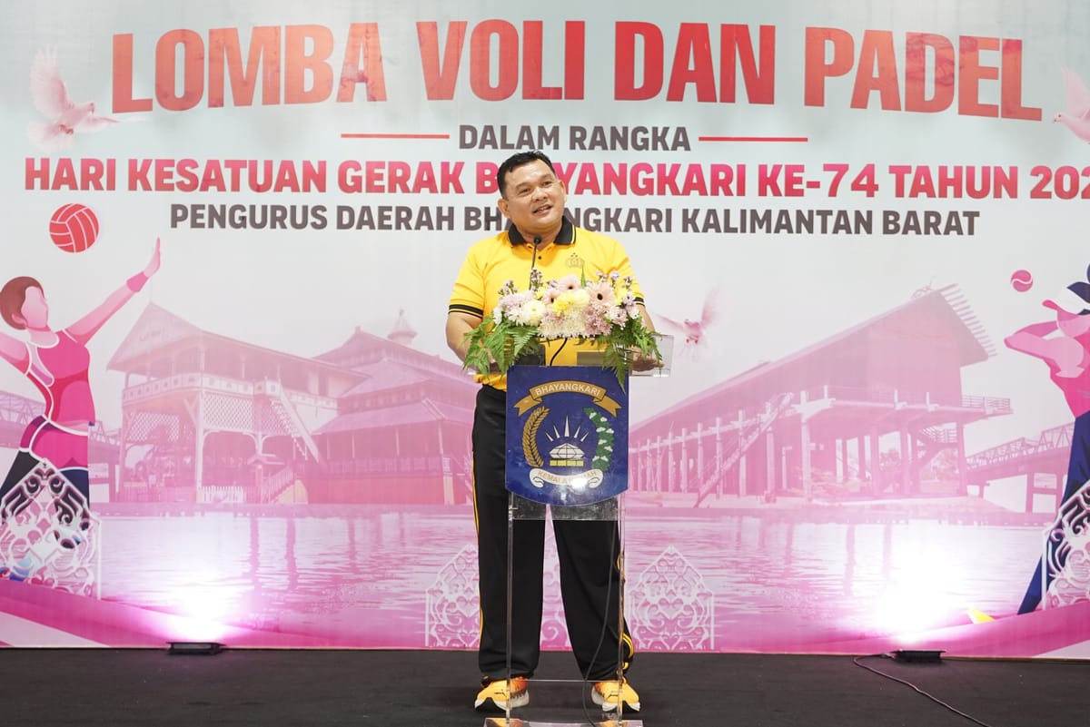 Tak Sekadar Bertanding, Bhayangkari Kalbar Rawat Kebersamaan Lewat Olah raga